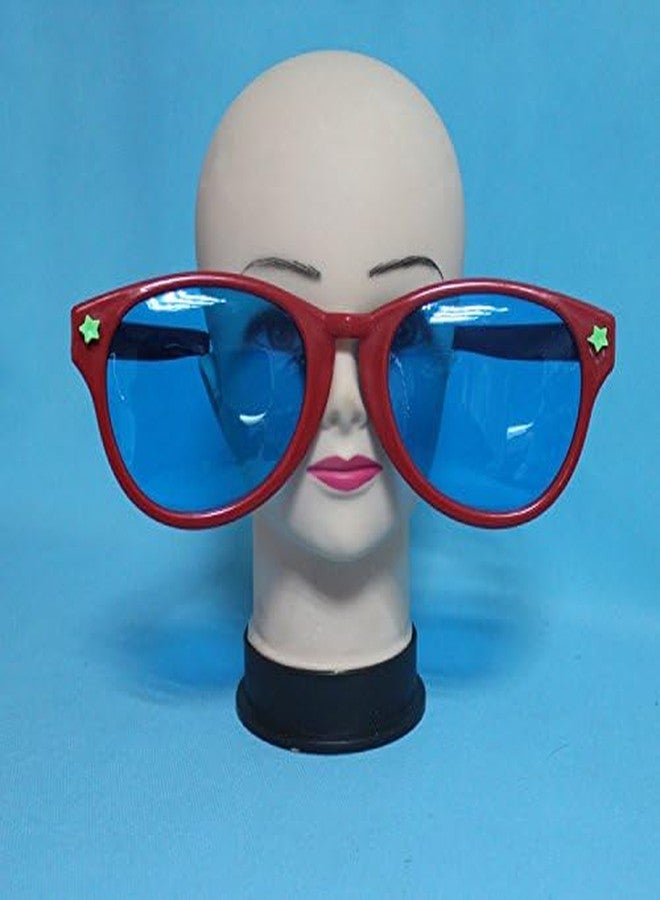 Artonezt طقم أرتونيزت مكون من قطعتين - نظارات واقية للحفلات، مقاس كبير + شعر مستعار ملون من نوع أفرو كيرلي مموج، شعر مستعار أنيق للحفلات، احتفالات مهرجان هولي - Image 5